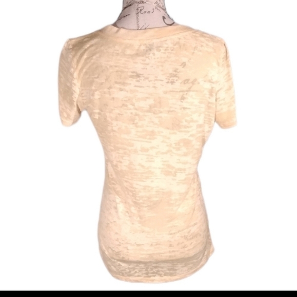 NEXT Level V-Neck Rhinestone Top NWOT - Picture 3 of 4